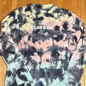 Men’s PLAYBOY Tie-Dye Long Sleeve shirt
